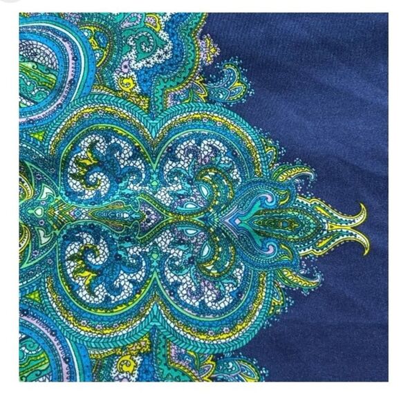 Zara Mandala Sleeveless Shift Dress -M. B68 - Picture 2 of 8